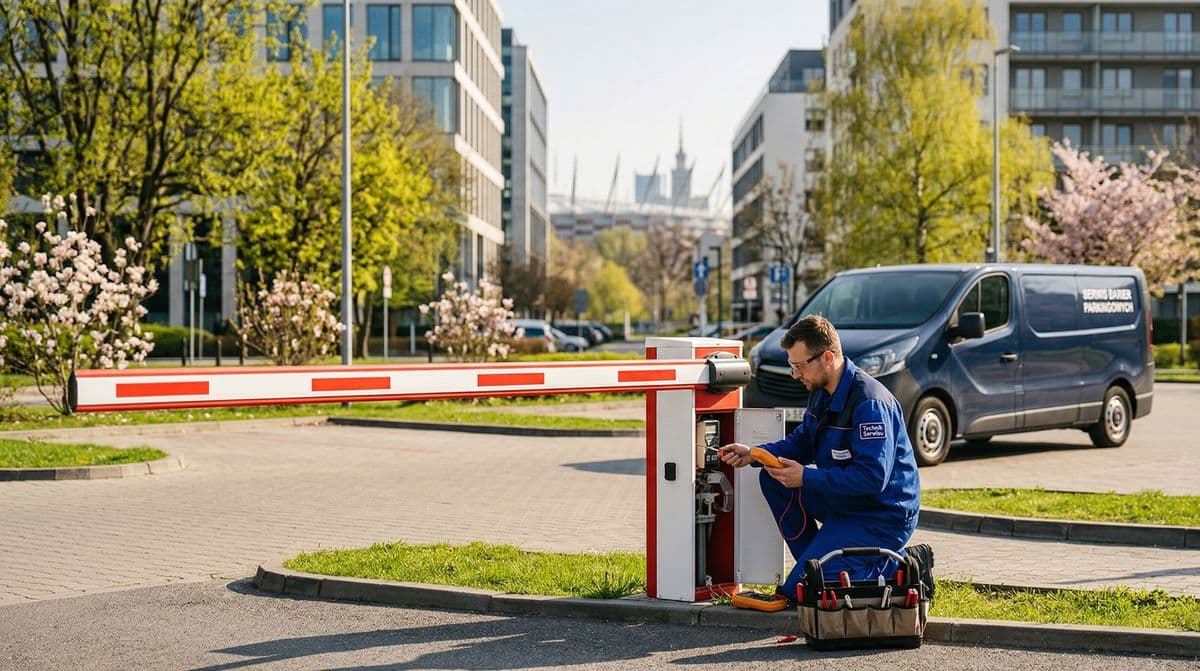 Serwis i naprawa szlabanu CAME GARD w Warszawie